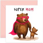 Asfasfq - old english co. carte d'anniversaire super mom pour elle ¿ jolie carte de fte des mres pour ...