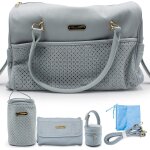 Asfasfq - pastello - ensemble sac de naissance multifonction avec accessoires inclus, sac maman pour ...