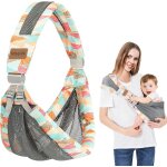 Asfasfq - porte bebe echarpe de portage bebe porte bebe enveloppant sling bb porte bebe hanche physiologique ...