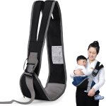 Asfasfq - porte bebe, portable echarpe de portage bb avec des bretelles confortables et rglables, ...
