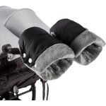 Asfasfq - protege main poussette - gants poussette - chauffe - mains poussette - en polaire impermable ...