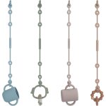 Asfasfq - reoewe cup catcher lot de 4 ceintures de scurit pour jouets en silicone de qualit alimentaire ...