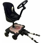 Asfasfq - roma x rhs 4 rider ¿ planche de conduite universelle pour poussette et enfant avec roues a ...