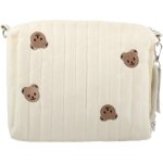 Asfasfq - sac a langer portable en coton avec broderie ours pour bébé, sac a couches pour maman avec ... Asfasfq - sac a langer portable en coton avec broderie ours pour bébé, sac a couches pour maman avec ...