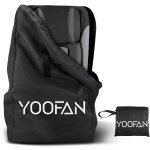 Asfasfq - sac de voyage yoofan avec bretelles pour poussettes, sige enfant de voiture, fauteuils roulant. ...