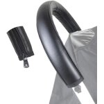 Asfasfq - seedfuture bb protge - mains pour poussettes cuir pu noir, accessoires de poussette pour ...