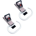 Asfasfq - shiwaki 2 pcs crochets de poussette clips de sacs universels, cintre de dambulateur polyvalent, ...