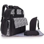 Asfasfq - sonarin sacs a dos a langer pour bb multifonction portable, sacs a langer grande capacit ...
