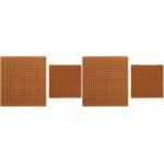 Asfasfq - toyvian jeu de go pliable en cuir 4 pices aller  bord format voyage d'checs international ...