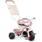 Asfasfq - tricycle be fun confort rose - vlo enfant ds 10 mois - evolutif - canne parentale avec sacoche ...