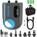 Asfasfq - wadeo gonfleur electrique pour sup / paddle 20psi, rechargeable 18000mah - double fonction ...