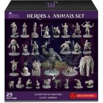 Asfasfq - wildspire heroes, npc animal companions & troll king pour figurines dnd en vrac 28 mm - 32 ...