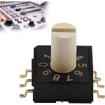 Asfasfq - zfritp 1pcs commutateur rm3haf - 10, interrupteur d'encodeur rotatif avec poigne 3: 3 pour ...