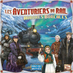 Asmodee aventuriers du rail (les) : aurores bor�ales 10 min jeu de soci�t�