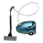Aspirateur miniature pour maison de poupe, outils de nettoyage dcoratifs, jeu de rle, bleu