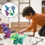 Assemblage de dinosaures, jouet bricolage, assemblage d'ecrou a vis avec tournevis pour anniversaire Assemblage de dinosaures, jouet bricolage, assemblage d'ecrou a vis avec tournevis pour anniversaire