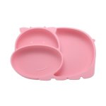 Assiette d'alimentation en silicone pour b�b�, bol pour enfants pour le petit d�jeuner, service de table ...