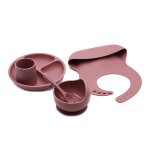Assiette pour bb, cuillre d'alimentation, vaisselle, bol d'alimentation, de qualit alimentaire, en ...