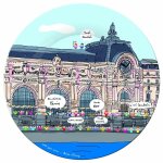 Assiette musee orsay