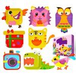 Assiettes en papier pour artisanat, assiettes en papier pour les tout - petits, fournitures artisanales ...