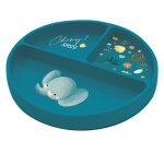 Assiette en silicone chewy l'�l�phant