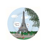 Assiette tour eiffel