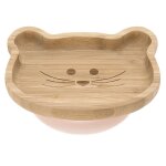 Assiette ventous�e en bambou souris - lassig