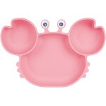 Assiette ventouse pour bébé, assiette bebe silicone avec 3 compartiments, passe au lave - vaisselle et ... Assiette ventouse pour bébé, assiette bebe silicone avec 3 compartiments, passe au lave - vaisselle et ...