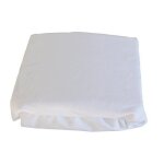 Atano protge matelas forme drap housse microfibre / polyester blanc 140 x 190 cm