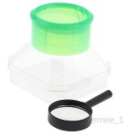 Aternee 10xfun explorer insecte loupe spcimen bote trousse a outils jouets educatifs 10 pices
