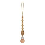Attaches - sucettes en bois a perles en silicone pour bébé, chaîne de sucettes, tétine d'apaisement, ... Attaches - sucettes en bois a perles en silicone pour bébé, chaîne de sucettes, tétine d'apaisement, ...