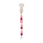 Attache sucette corail - nattou Attache sucette corail - nattou