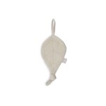 Attache sucette feuille nougat - jollein