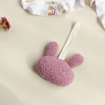Attache - sucette en forme de lapin en peluche pour bb, 8 couleurs, dessin, support pour, jouets, accessoire ...