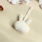 Attache - sucette en forme de lapin en peluche pour bb, 8 couleurs, dessin, support pour, jouets, accessoire ...