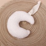 Attache - sucette en forme de lapin en peluche pour bb, 8 couleurs, dessin, support pour, jouets, accessoire ...