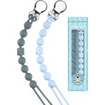 Attache sucette garçons filles silicone soothie tétine clips porte accroche chaîne cadeau de douche de ... Attache sucette garçons filles silicone soothie tétine clips porte accroche chaîne cadeau de douche de ...