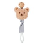 Attache - sucette jobaby anti - chute en coton, srie animale mignonne, peluche, beurre, renard, ours ...