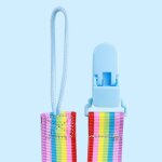 Attache sucette r�glable pour b�b�, 1 pi�ce, clip de sucette, cha�ne, ruban, porte mamelon, accessoires ...
