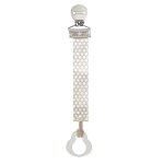 Attache - sucette ruban universel couleurs - beige, taille - s / m