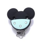 Attache - sucette en silicone pour bb, 1 pice, clip de sucette, souris de dessin tewindsor pour allaitement ...
