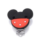 Attache - sucette en silicone pour bb, 1 pice, clip de sucette, souris de dessin tewindsor pour allaitement ...