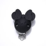Attache - sucette en silicone pour bb, 1 pice, clip de sucette, souris de dessin tewindsor pour allaitement ...