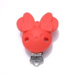 Attache - sucette en silicone pour bb, 1 pice, clip de sucette, souris de dessin tewindsor pour allaitement ...