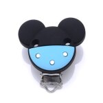 Attache - sucette en silicone pour bb, 1 pice, clip de sucette, souris de dessin tewindsor pour allaitement ...