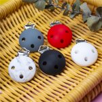 Attache - sucette en silicone pour bb, 10 pices, document, tte de souris ronde, clips tewindsor bricolage, ...