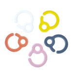 Attache - sucette en silicone pour bb, 10 pices, document, tte de souris ronde, clips tewindsor bricolage, ...