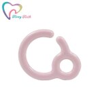 Attache - sucette en silicone pour bb, 10 pices, document, tte de souris ronde, clips tewindsor bricolage, ...