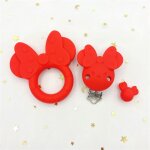 Attache - sucette en silicone pour bb, combinaison d'ours bricolage, collier molaire tewindsor, perles, ...