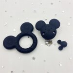 Attache - sucette en silicone pour bébé, combinaison d'ours bricolage, collier molaire tewindsor, perles, ... Attache - sucette en silicone pour bébé, combinaison d'ours bricolage, collier molaire tewindsor, perles, ...